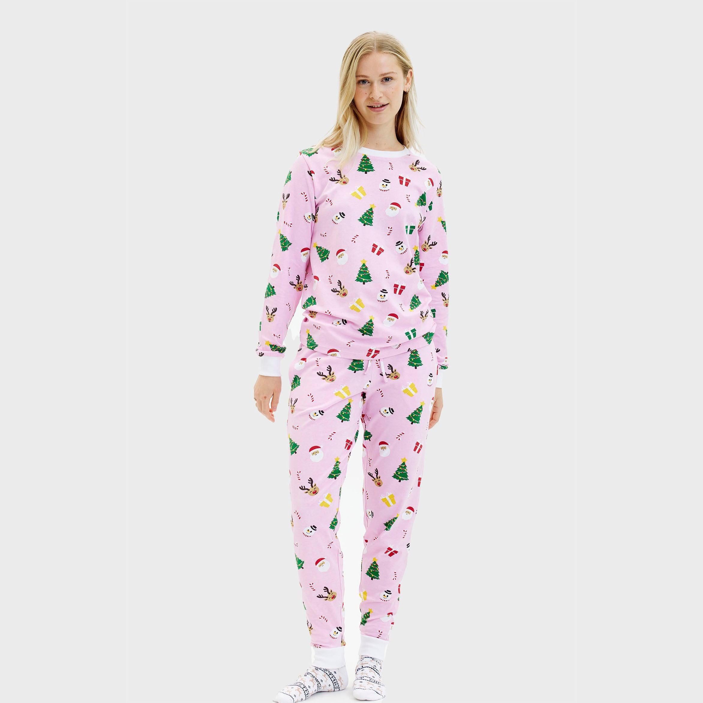 The Pinkish Christmas Pyjamas β Women